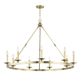 9 LIGHT CHANDELIER 3209 AGB