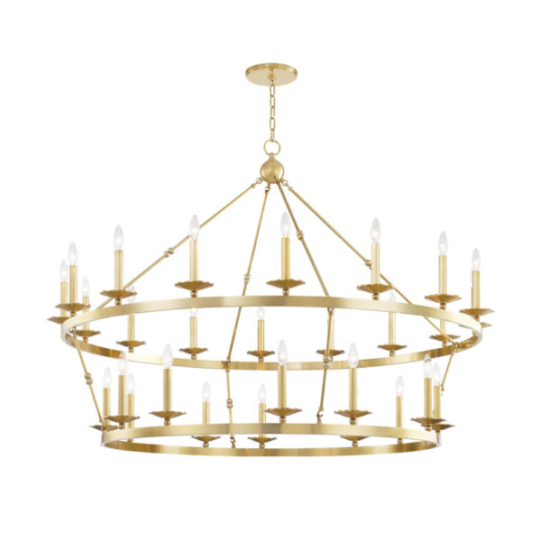 28 LIGHT CHANDELIER 3228 AGB