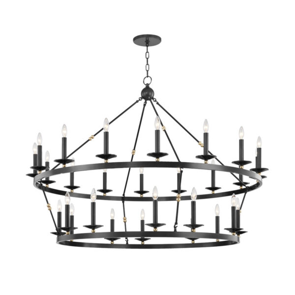 28 LIGHT CHANDELIER 3228 AOB