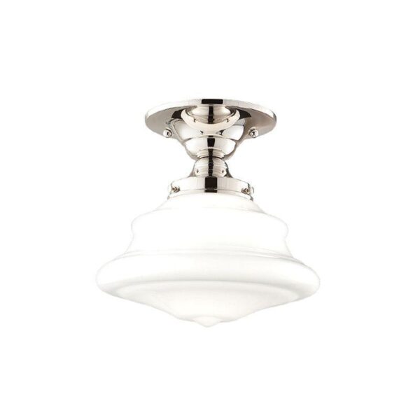 1 LIGHT SEMI FLUSH 3409F PN