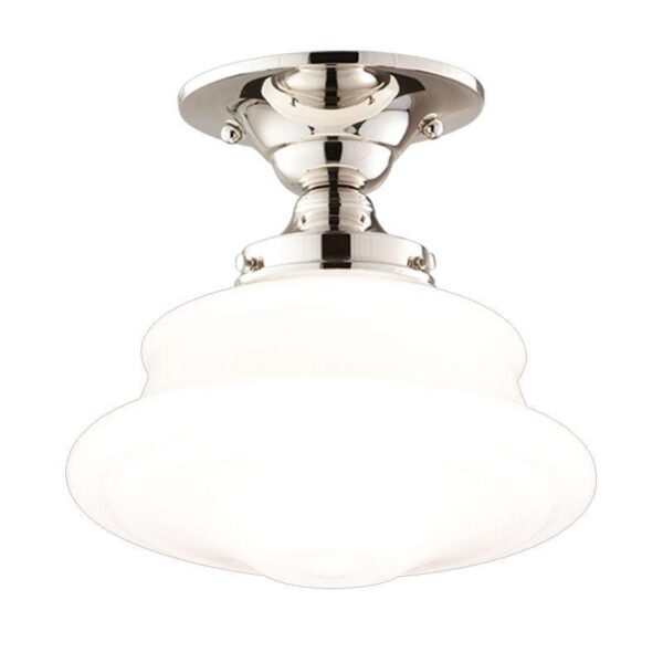 1 LIGHT SEMI FLUSH 3416F PN