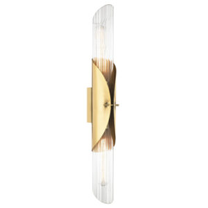 2 LIGHT WALL SCONCE 3526 AGB
