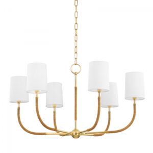 6 LIGHT CHANDELIER 3534 AGB