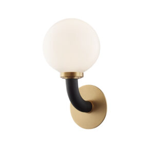 1 LIGHT WALL SCONCE 3631 AGB BK