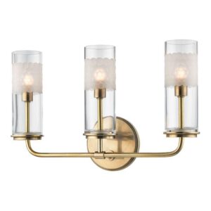 3 LIGHT WALL SCONCE 3903 AGB
