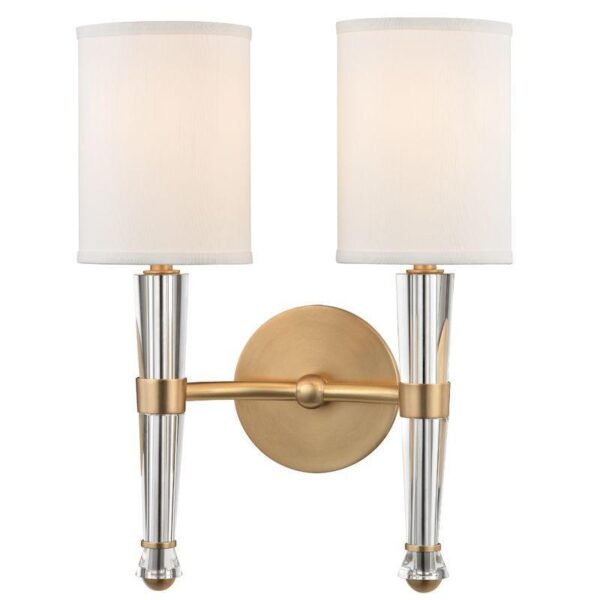 2 LIGHT WALL SCONCE 4120 AGB