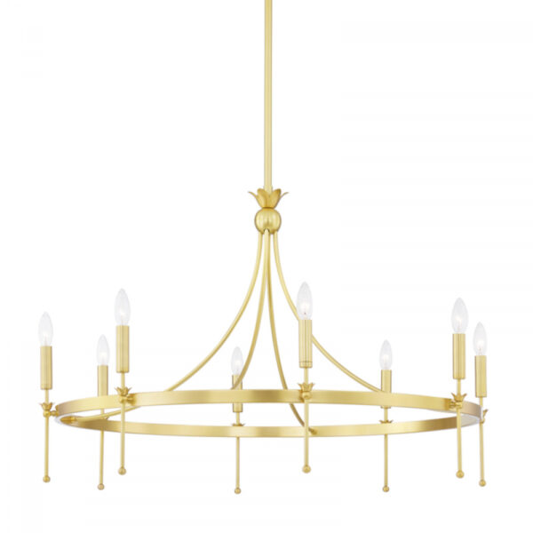 8 LIGHT CHANDELIER 4338 AGB
