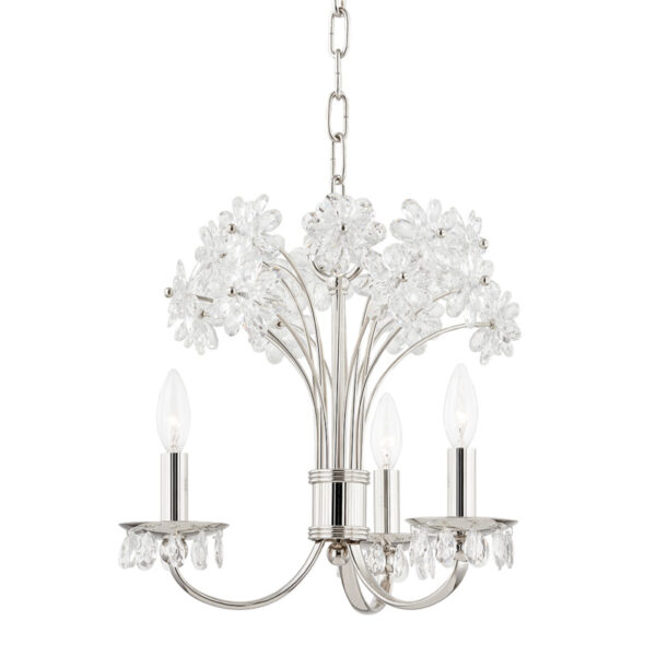 3 LIGHT CHANDELIER 4419 PN