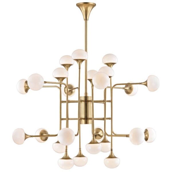 24 LIGHT CHANDELIER 4724 AGB