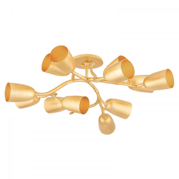 12 LIGHT SEMI FLUSH 5045 GL