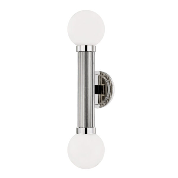 2 LIGHT WALL SCONCE 5102 PN