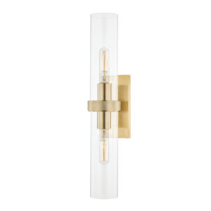 2 LIGHT WALL SCONCE 5302 AGB