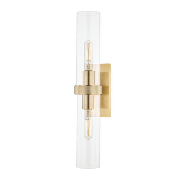 2 LIGHT WALL SCONCE 5302 AGB