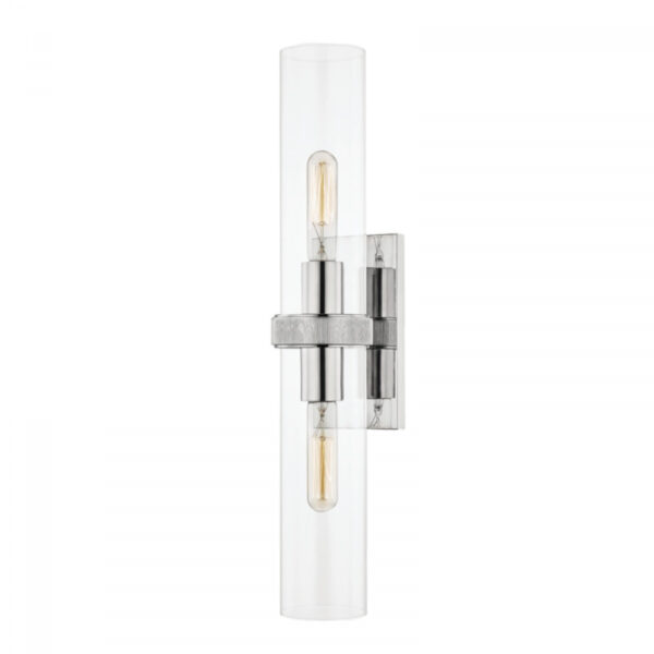 2 LIGHT WALL SCONCE 5302 PN