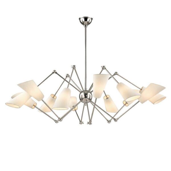 12 LIGHT CHANDELIER 5312 PN