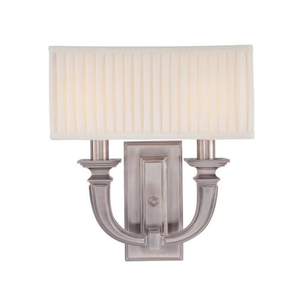 2 LIGHT WALL SCONCE 542 OB