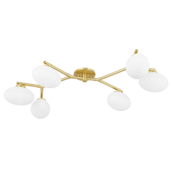 6 LIGHT SEMI FLUSH 5541 AGB