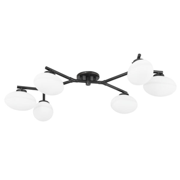 6 LIGHT SEMI FLUSH 5541 OB