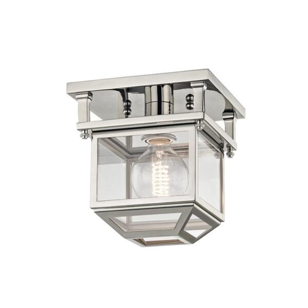 1 LIGHT SEMI FLUSH 5608 PN