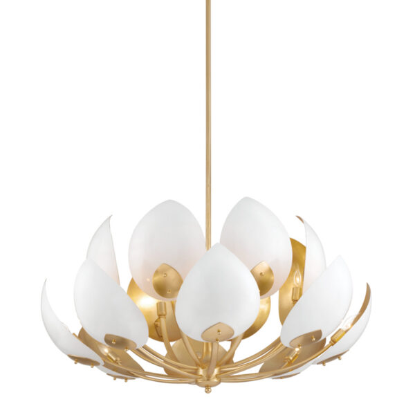 16 LIGHT CHANDELIER 5739 GL WH