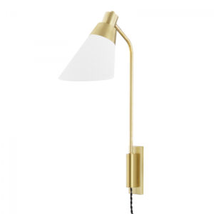 1 LIGHT WALL SCONCE WITH PLUG 5831 AGB