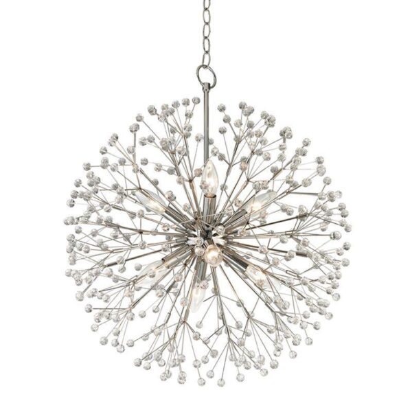 8 LIGHT CHANDELIER 6020 PN