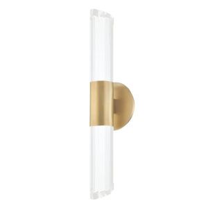 2 LIGHT WALL SCONCE 6052 AGB