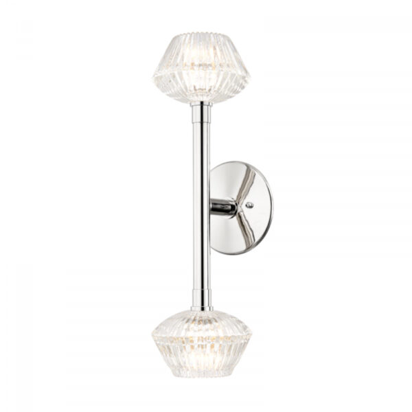 2 LIGHT WALL SCONCE 6142 PN