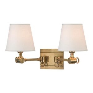 2 LIGHT WALL SCONCE 6232 AGB