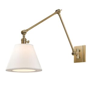 1 LIGHT SWING ARM WALL SCONCE 6234 AGB