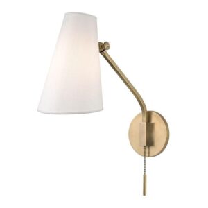 1 LIGHT SWING ARM WALL SCONCE 6341 AGB