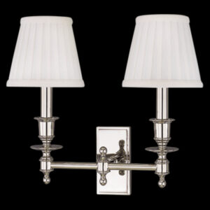 2 LIGHT WALL SCONCE 6802 AGB