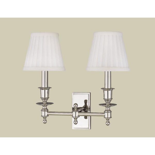 2 LIGHT WALL SCONCE 6802 SN