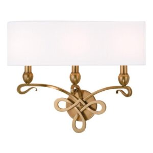 3 LIGHT WALL SCONCE 7213 AGB