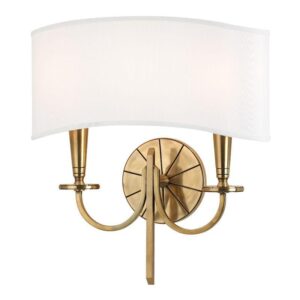 2 LIGHT WALL SCONCE 8022 AGB