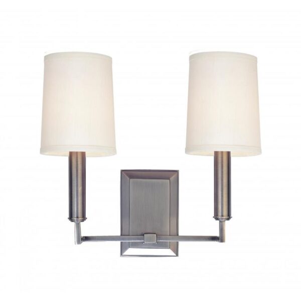 2 LIGHT WALL SCONCE 812 AGB