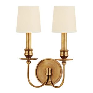 2 LIGHT WALL SCONCE 8212 AGB