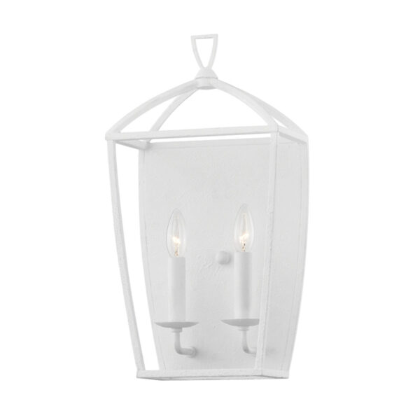 2 LIGHT WALL SCONCE 8302 WP