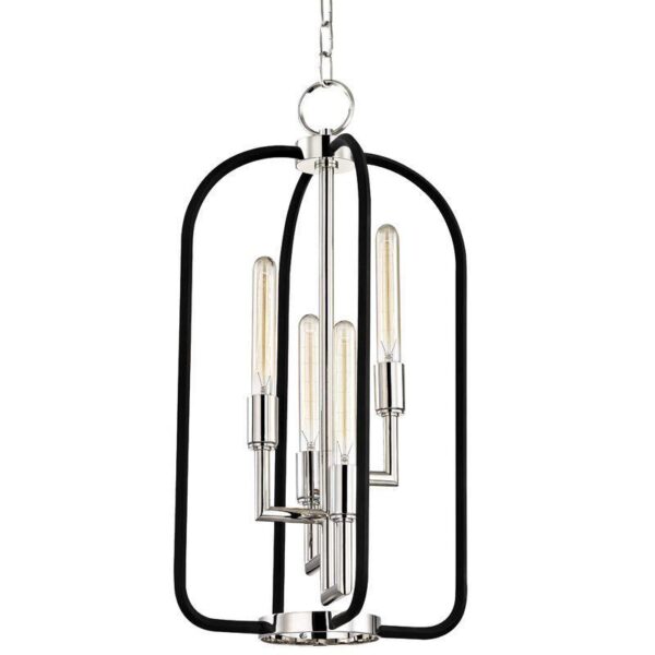 4 LIGHT CHANDELIER 8314 PN