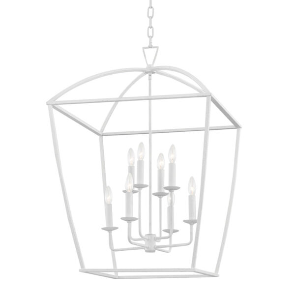 8 LIGHT LARGE PENDANT 8324 WP