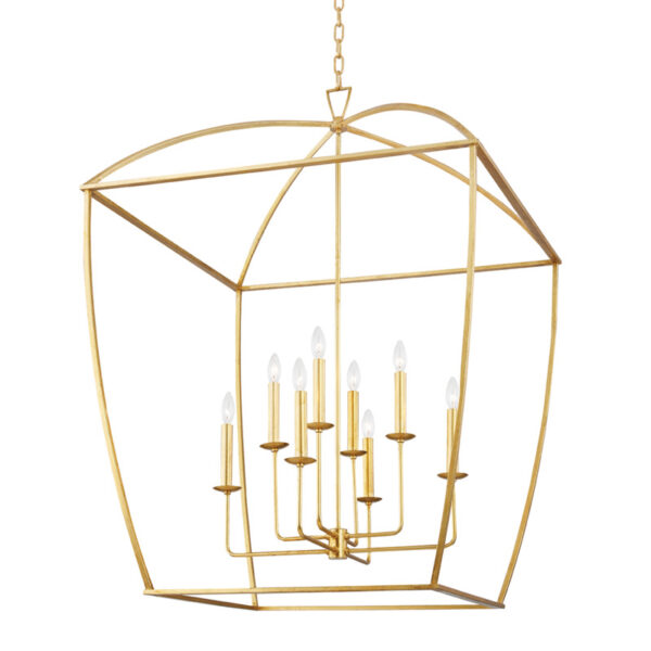 8 LIGHT EXTRA LARGE PENDANT 8334 GL