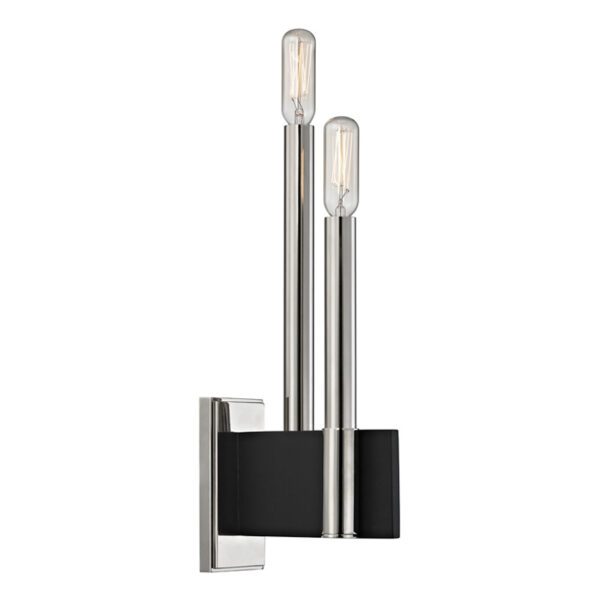 2 LIGHT WALL SCONCE 8812 PN