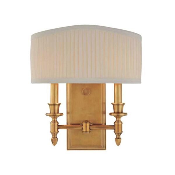 2 LIGHT WALL SCONCE 882 OB