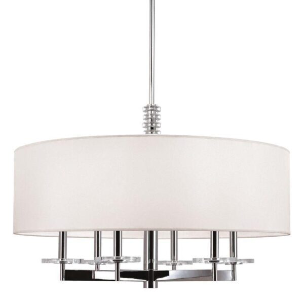 6 LIGHT CHANDELIER 8830 PN