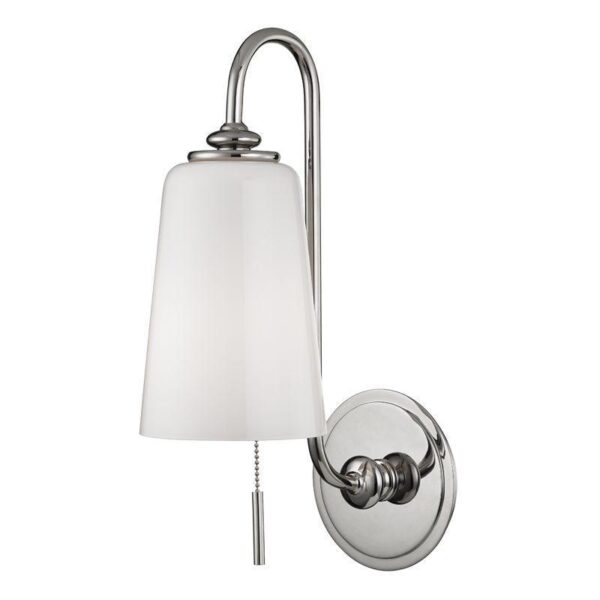 1 LIGHT WALL SCONCE 9011 PN