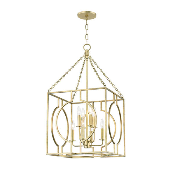 8 LIGHT MEDIUM PENDANT 9218 GL