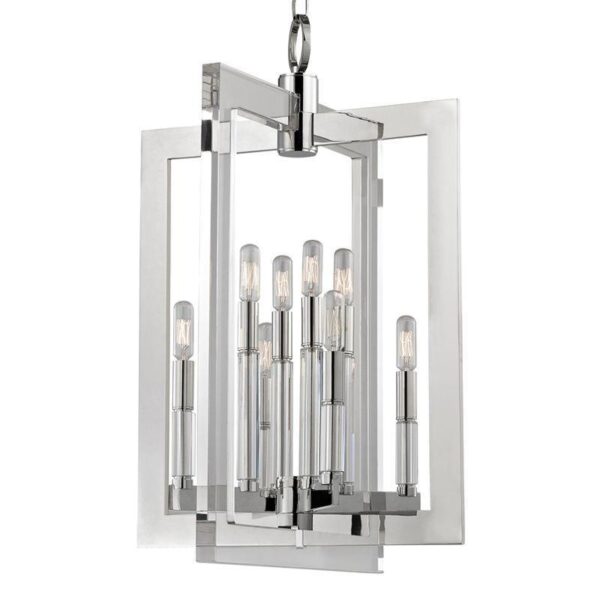 8 LIGHT LARGE PENDANT 9323 PN