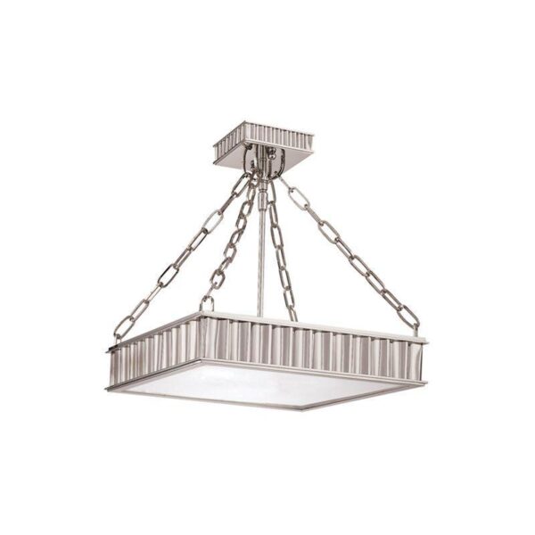 3 LIGHT SEMI FLUSH 933 PN