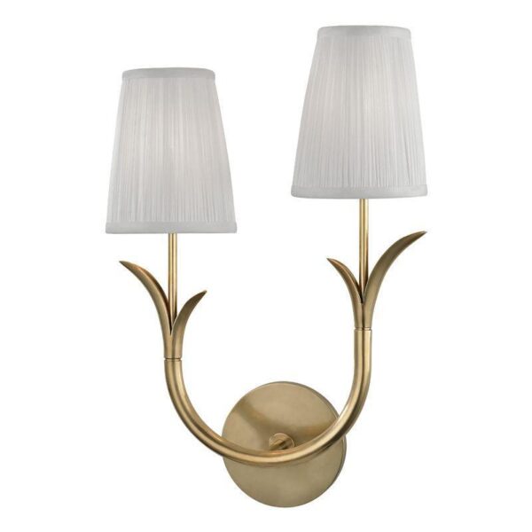 2 LIGHT LEFT WALL SCONCE 9402L AGB
