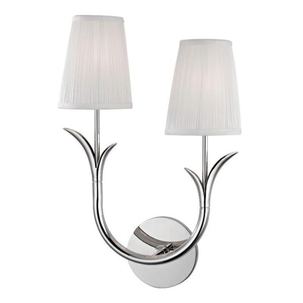 2 LIGHT RIGHT WALL SCONCE 9402R PN
